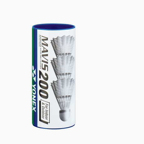 Plumilla Badmintón Mavis 200B Medium White x3