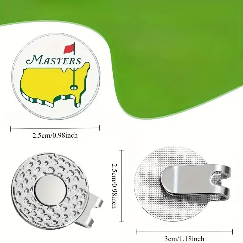 Marcador de Pelota Golf Magnético Masters Back9