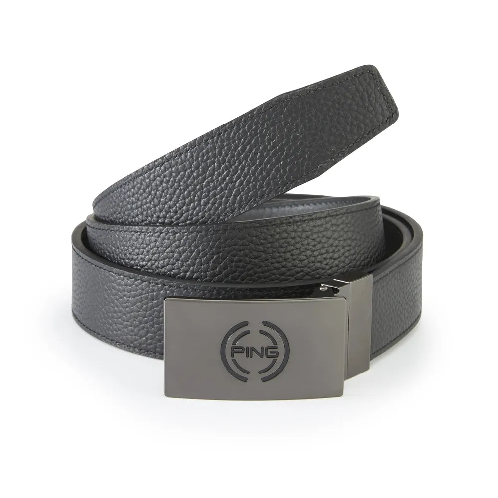 Cinturón Reversible Cuero Ping Stamp