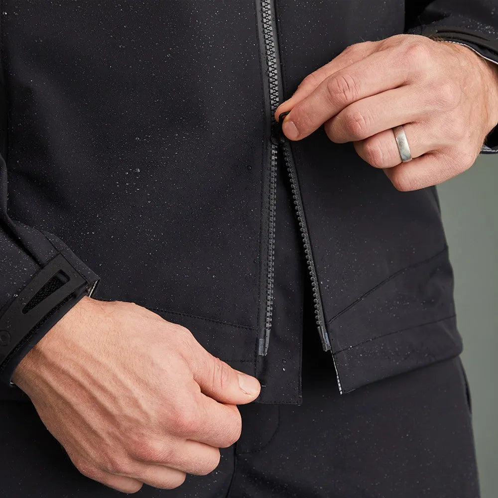 Chaqueta Impermeable Ping Taran Black