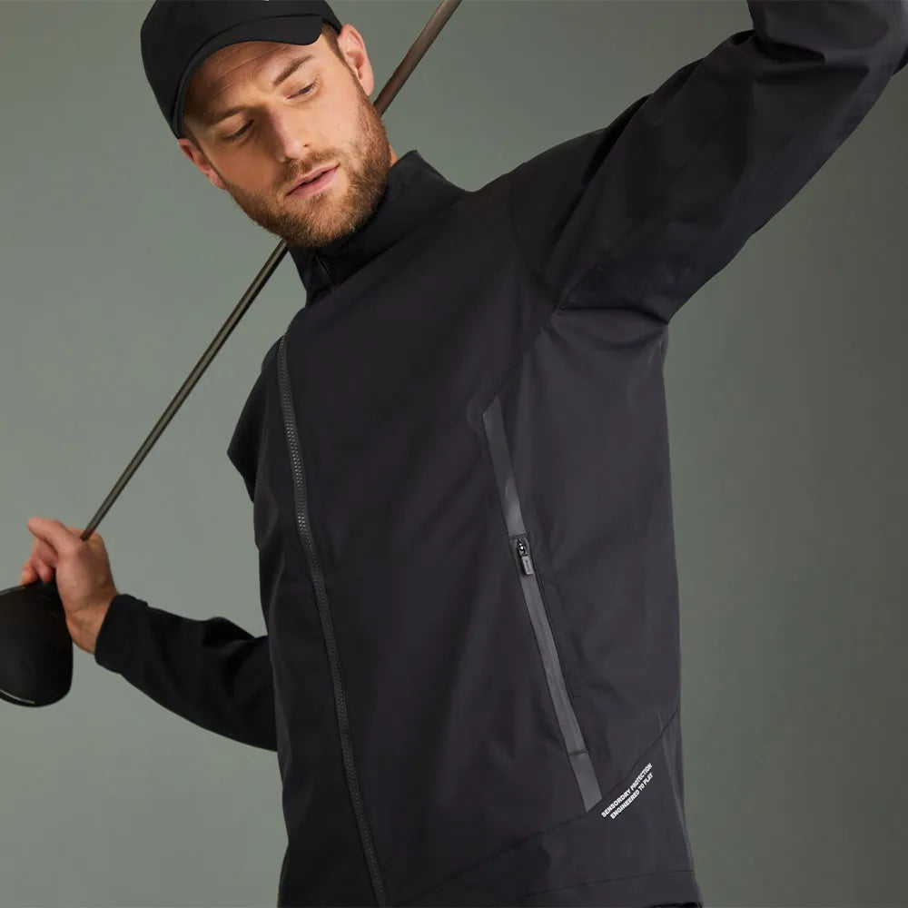 Chaqueta Impermeable Ping Taran Black