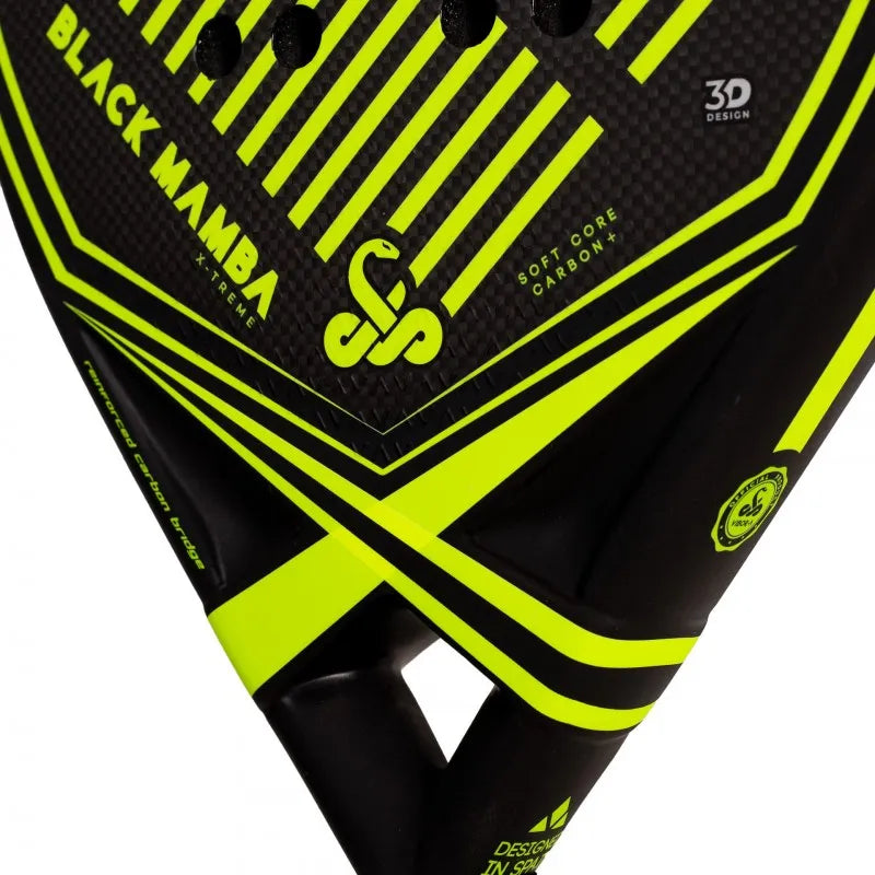 Pala Padel Vibora Black Mamba Xtreme 3k 2.0