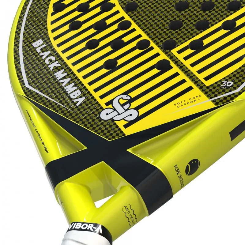 Pala Padel Vibor-a Black Mamba Xtreme 3K