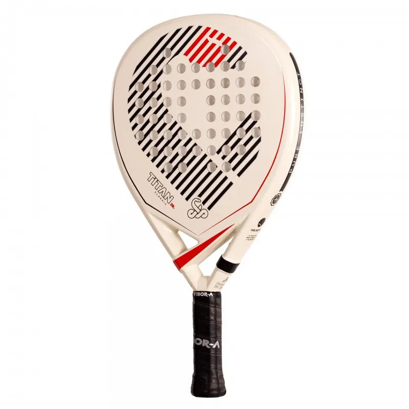 Pala Padel Vibora Titan Junior Classic White
