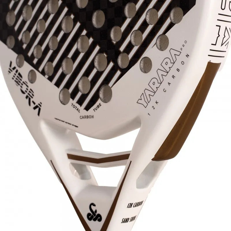 Pala Padel Vibora Yarara Pro White
