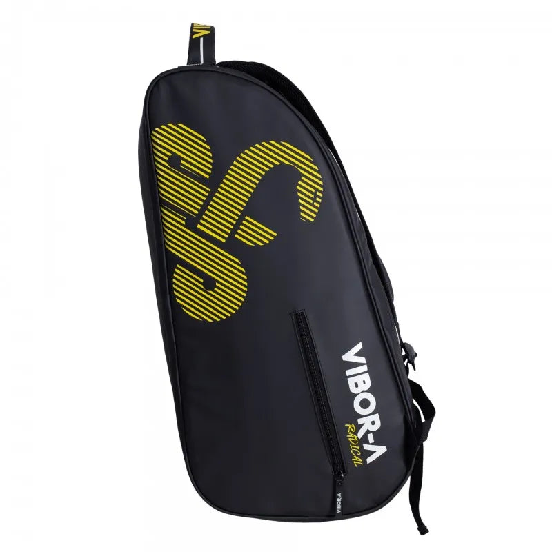 Bolso Padel Vibora Radical Negro/Amarillo