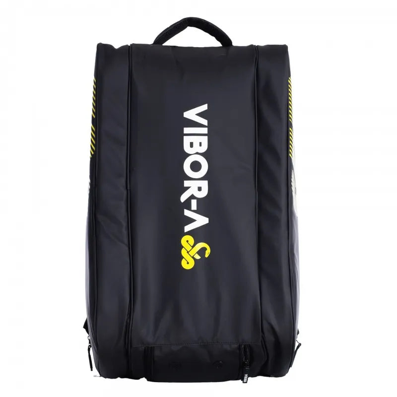 Bolso Padel Vibora Radical Negro/Amarillo