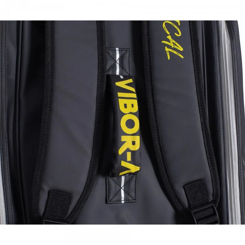 Bolso Padel Vibora Radical Negro/Amarillo