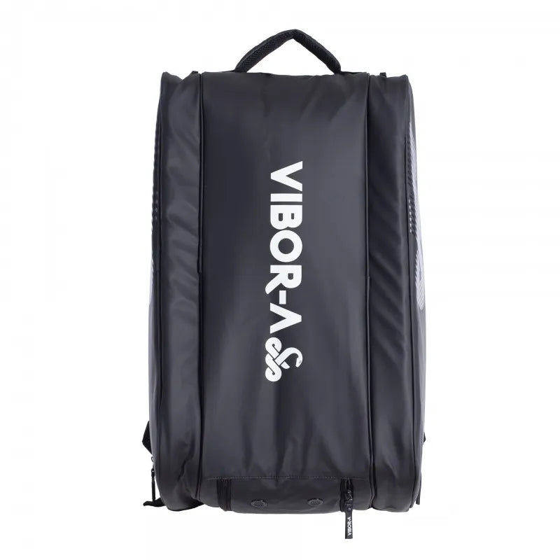 Bolso Padel Vibora Radical Negro/Plata