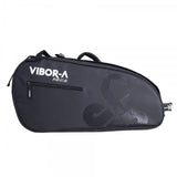 Bolso Padel Vibora Radical Negro/Plata