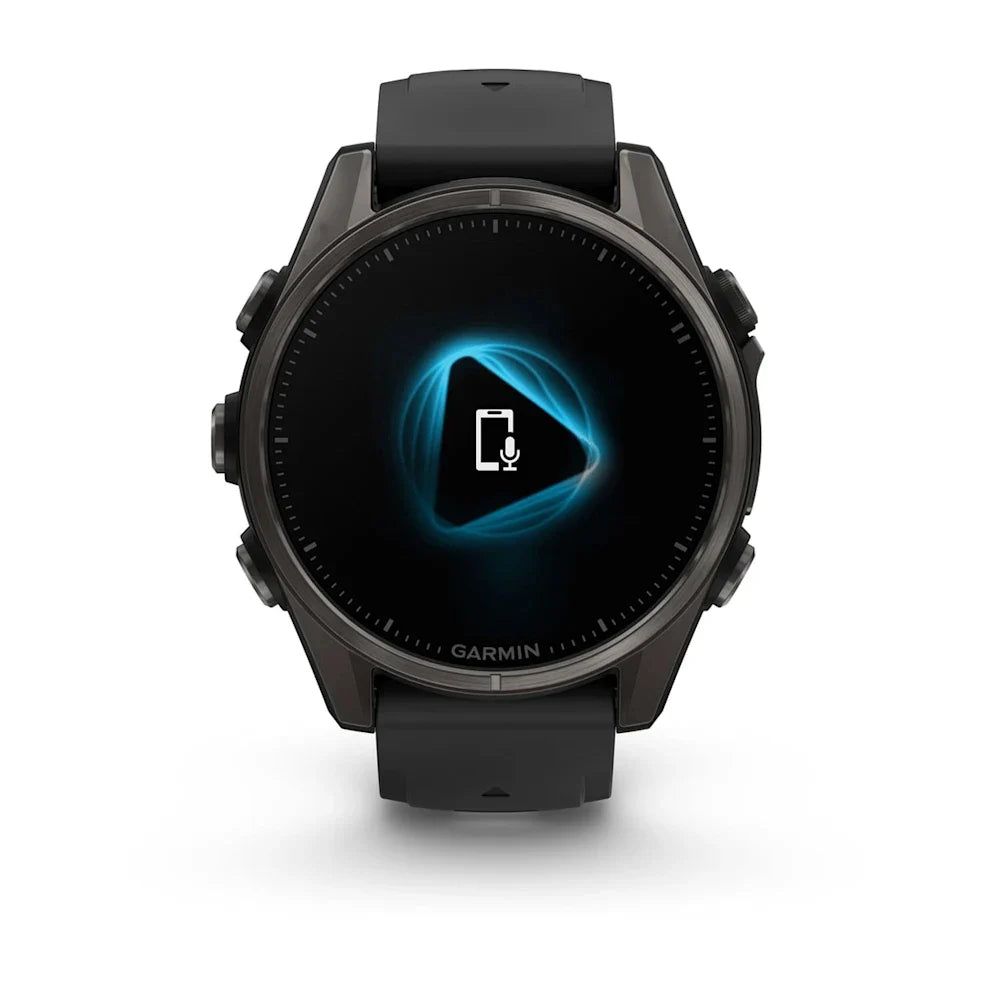Smart Watch fēnix® 8 Garmin – 43mm Amoled Sapphire Carbon Gray - Rideshop