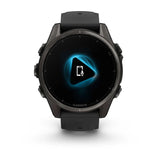 Smart Watch fēnix® 8 Garmin – 43mm Amoled Sapphire Carbon Gray - Rideshop