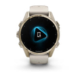 Smart Watch fēnix® 8 Garmin – 43mm Amoled Sapphire Beige - Rideshop