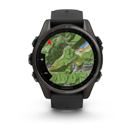 Smart Watch fēnix® 8 Garmin – 43mm Amoled Sapphire Carbon Gray - Rideshop