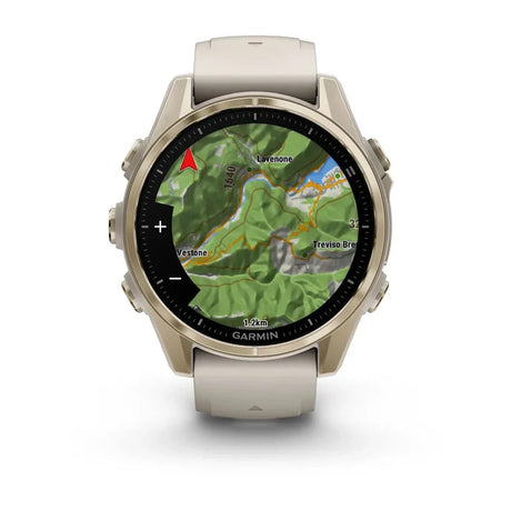Smart Watch fēnix® 8 Garmin – 43mm Amoled Sapphire Beige - Rideshop