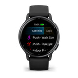 Garmin Reloj Vivoactive 5 Music Black/Slate - Rideshop