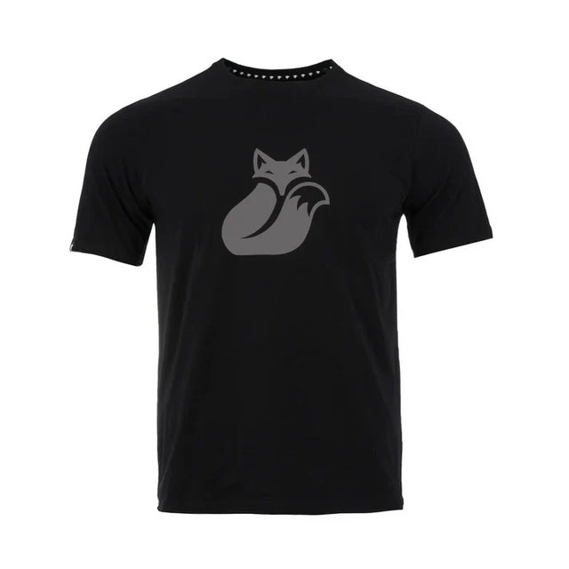 Polera Algodón Fox Big Logo Tilki Black/Grey