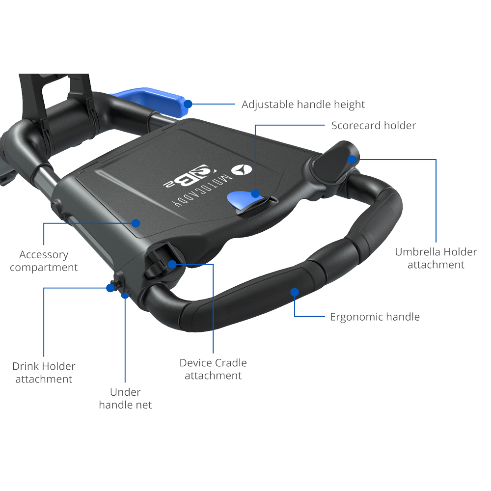 Carro de Golf Motocaddy Qb2
