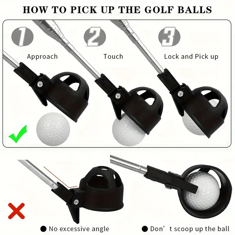 Recolector de Pelotas Golf Laguna Extensible Back9