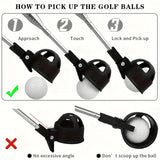 Recolector de Pelotas Golf Laguna Extensible Back9