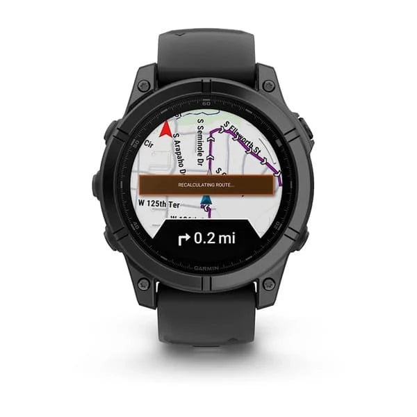 Reloj Inteligente Garmin Fēnix® E 47mm Acero Gris Pizarra