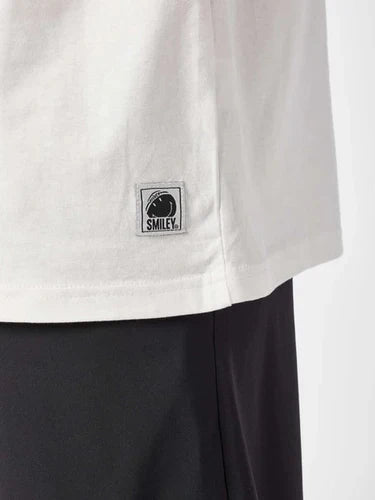 Polera Prince x Smiley Ball Can Hombre Blanco