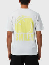 Polera Prince x Smiley Headband Icon T-Shirt Hombre Blanco