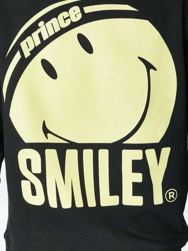 Polerón Prince x Smiley Icon Hoodie Hombre Negro