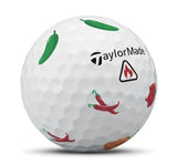 Pelotas TaylorMade TP5 Pix Premium Hot Shot Pepper - docena
