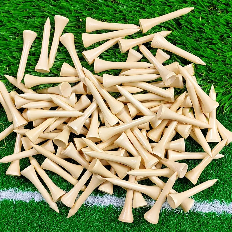 Tee Golf Madera 42mm Pack de 100 Back9