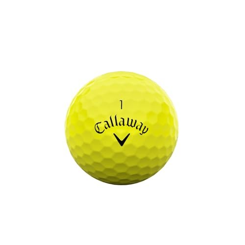 Pelotas Callaway Warbird Distance+ 25 - Docena Amarillo