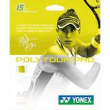 Set cuerda Tenis POLY TOUR PRO 1.25 Yellow Limited Edition