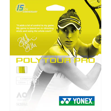 Set cuerda Tenis POLY TOUR PRO 1.25 Yellow Limited Edition