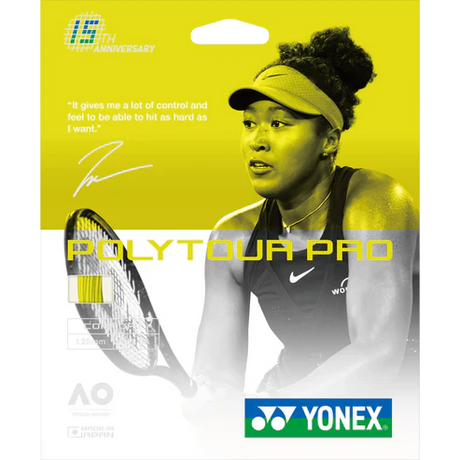 Set cuerda Tenis POLY TOUR PRO 1.25 Yellow Limited Edition