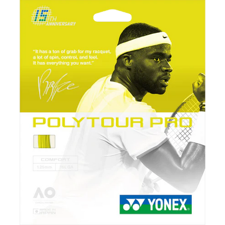 Set cuerda Tenis POLY TOUR PRO 1.25 Yellow Limited Edition